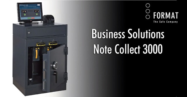 Note Collect 3000 - новый депозитный смарт-сейф от FORMAT Tresorbau.
