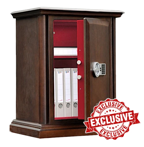 Сейфы с отделкой деревом