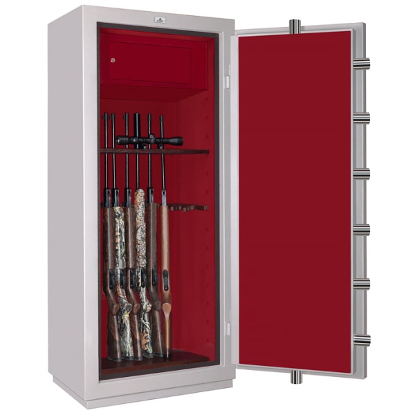 Сейф Elitsafe 3166T EL Flock (открытый, с ложементами под ружья)