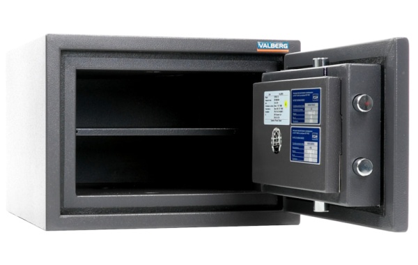 Сейф Valberg Гарант 32 (внутреннее устройство, ригели)