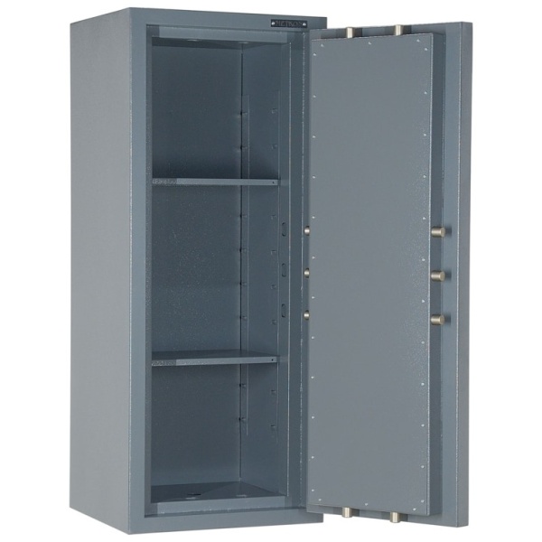 Взломостойкий сейф СМ3-120 (ригельная система, внутреннее устройство)