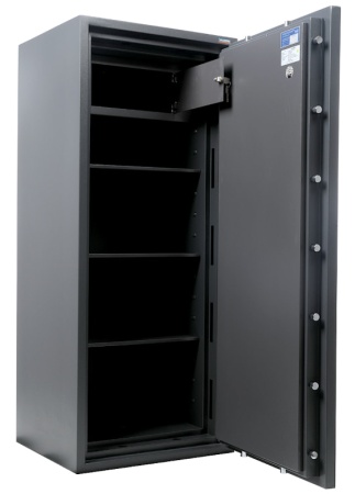 Сейф Гарант Евро 165Т (ригельная система, внутреннее устройство)