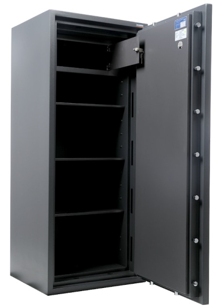 Сейф Гарант Евро 165Т (ригельная система, внутреннее устройство)