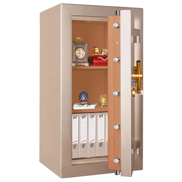 Сейф Elitsafe 4695 EL M Flock — открытый. Толщина двери, диаметр ригелей.