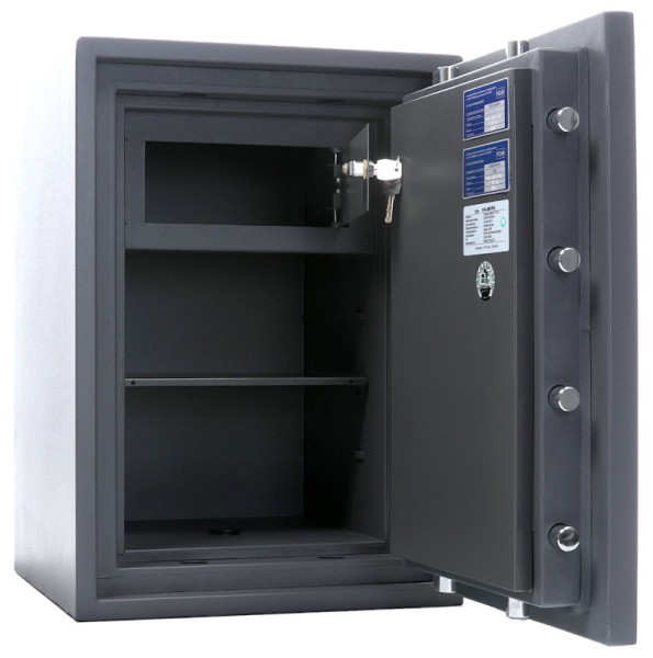 Сейф Гарант Евро 67Т EL (ригельная система, внутреннее устройство)