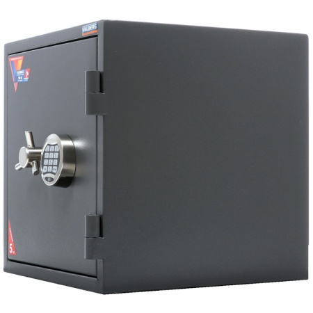 Сейф Valberg Гранит 46 EL, вид сбоку (внешние петли).