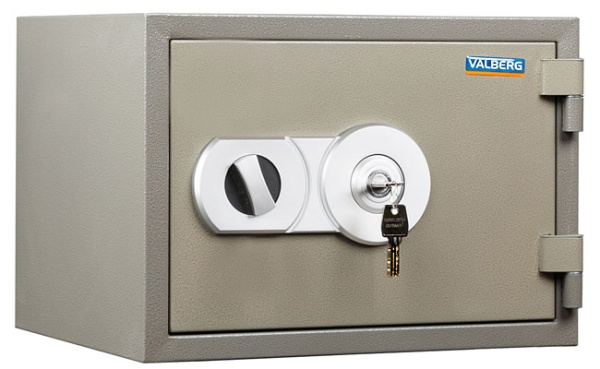 Сейф FRS-30 KL — закрытый. Ключевой замок и ручка. Сейф FRS-30 KL — закрытый. Ключевой замок и ручка.