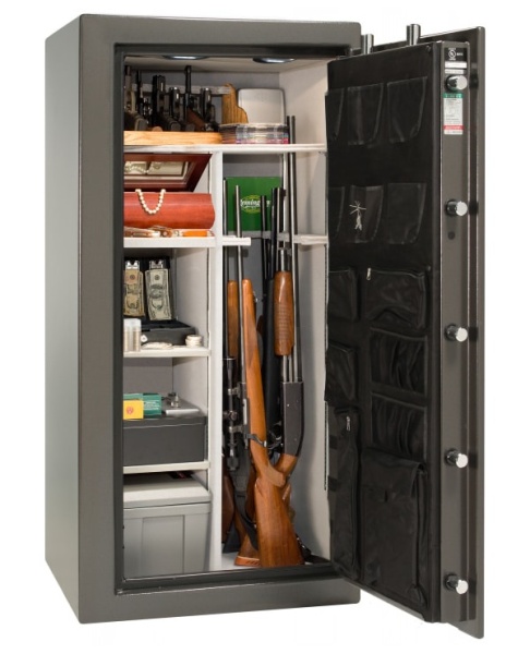 Сейф Liberty Franklin 25GTT-CH — c ложементами под ружья.