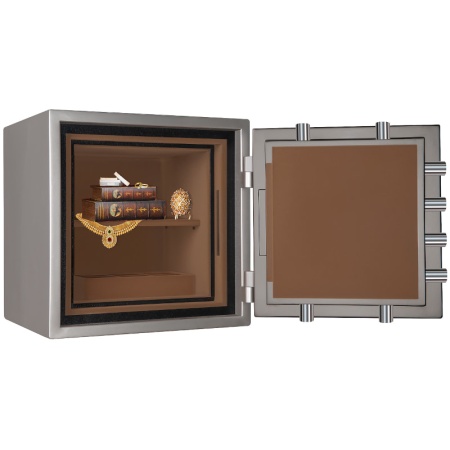 Сейф Elitsafe 2644 EL M Flock Olive Silver (внутреннее устройство, ригельный механизм)