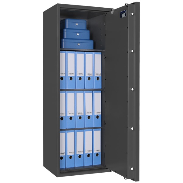 Сейф Format LYRA 14 EL. Вместимость - 18 папок Корона.