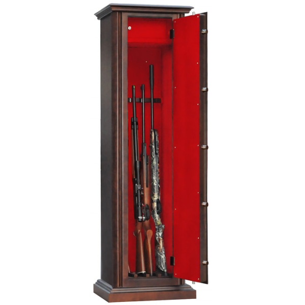 Сейф Armwood 70 EL Flock — с ложементами под ружья.