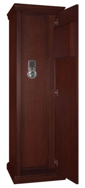 Сейф ArmWood 70 EL DS2 CL Lux Plus — с открытой мебельной дверью.