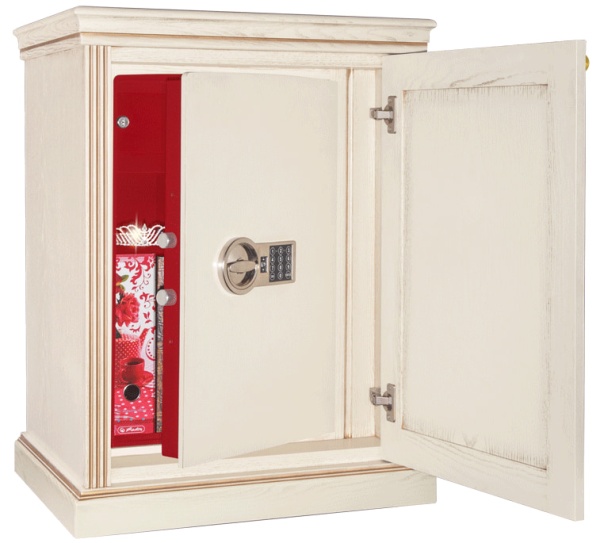 Сейф Safewood 78 EL DS2 Flock Patina — открытый.