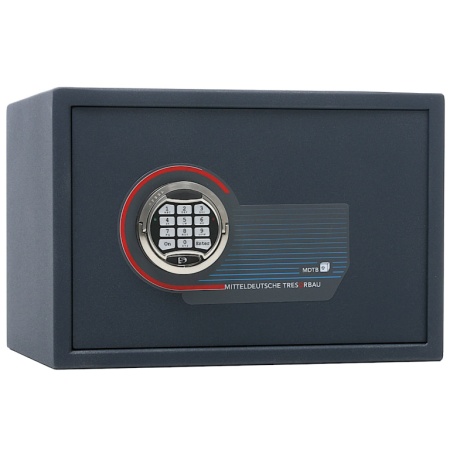 Сейф MDТВ ES-30.E — закрытый, кодовый замок.
