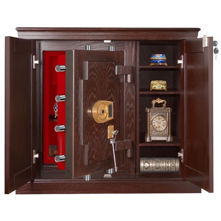 Сейф Safewood 5678T EL DS314 Flock - открытый.