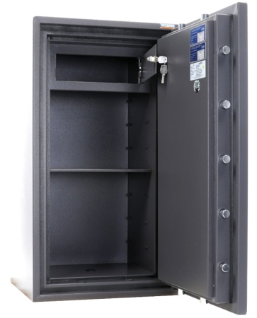 Сейф Гарант Евро 95Т (ригельная система, внутреннее устройство)