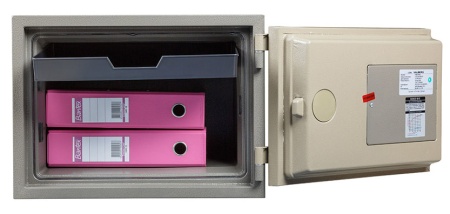 Сейф Valberg FRS-36 KL — открытый. Выдвижной лоток.