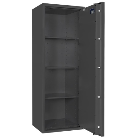 Сейф Format LYRA 14 EL. Внутри - 3 полки, регулируемые по высоте.