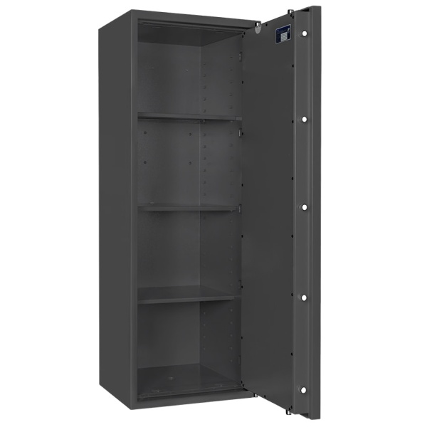 Сейф Format LYRA 14 EL. Внутри - 3 полки, регулируемые по высоте.