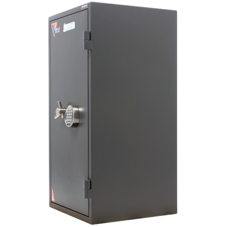 Сейф Valberg Гранит 90T EL, вид сбоку (внешние петли).