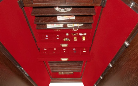 Сейф Armwood 12 EL JS 2DR DS31 Flock Plus (интерьер)