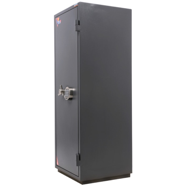 Сейф Valberg Гранит 120T EL, вид сбоку (внешние петли).