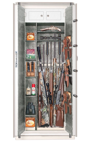 Сейф Armwood 11 EL Lux Patina (с полками и ложементами, в оружейном исполнении)