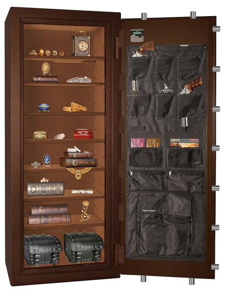 Сейф Elitsafe 56166 EL M Flock Bronze (кабинетный вариант с большими полками)