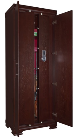 Сейф Armwood 11 EL DS31 Flock Plus — с открытыми мебельными дверьми.