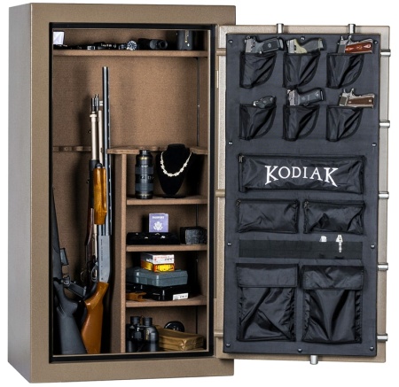 Сейф K5933EX Kodiak — ригельная система, внутреннее устройство.