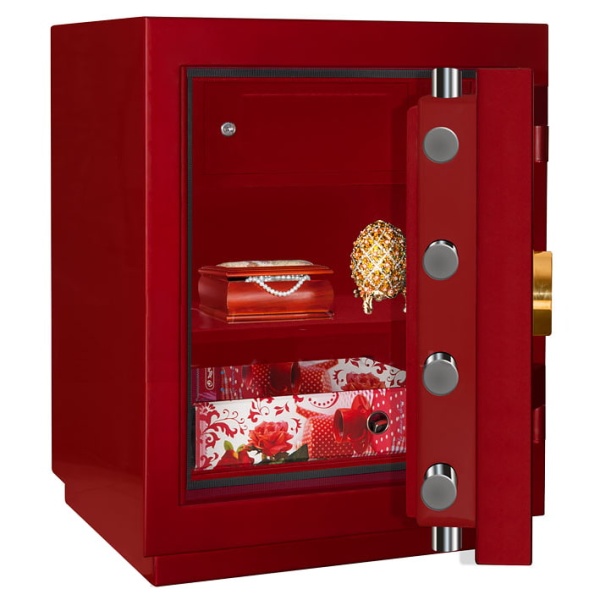 Сейф Elitsafe 3665T EL M Flock Cherry (толщина двери, ригелей)