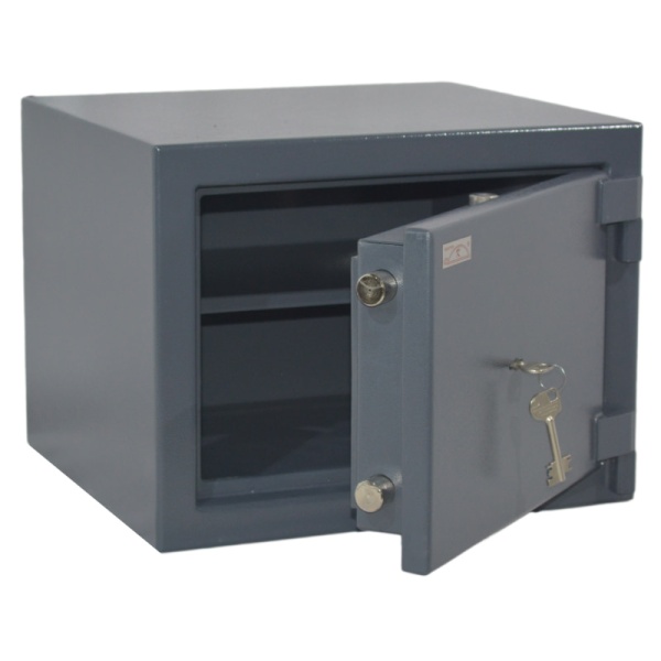 Сейф Контур ПК-280 — открытый, внутреннее устройство.