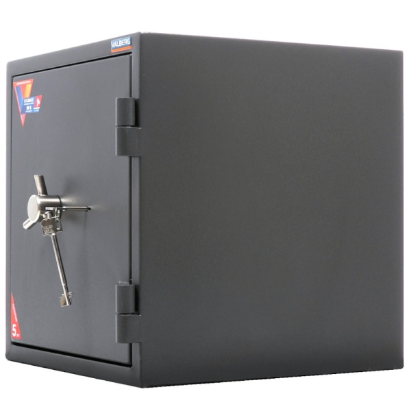 Сейф Valberg Гранит 46, вид сбоку (внешние петли).