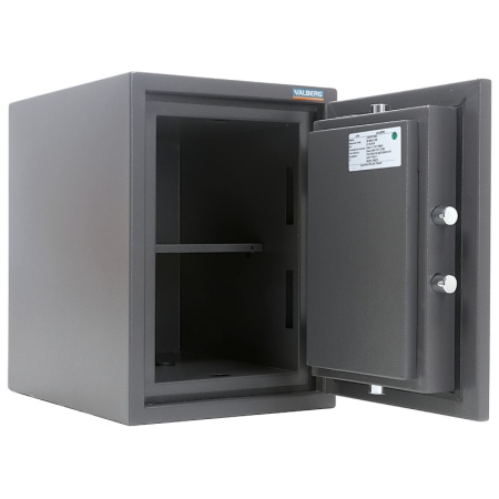 Сейф Valberg Гарант 49 EL (внутреннее устройство, ригельный механизм)