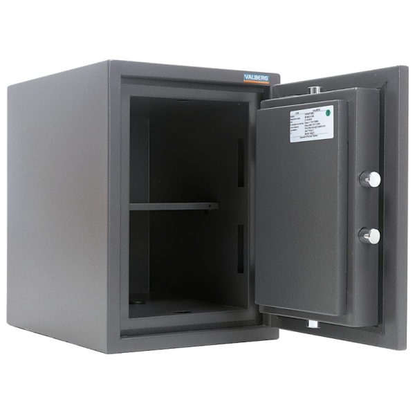 Сейф Valberg Гарант 49 EL (внутреннее устройство, ригельный механизм)