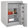 Сейф Elitsafe 3665T EL — открытый, внутреннее устройство.