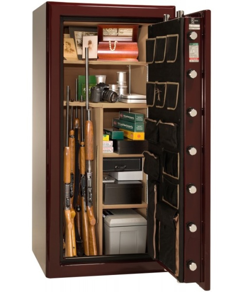 Сейф Liberty Presidential 25BUW-BR MT — с ложементами под ружья.
