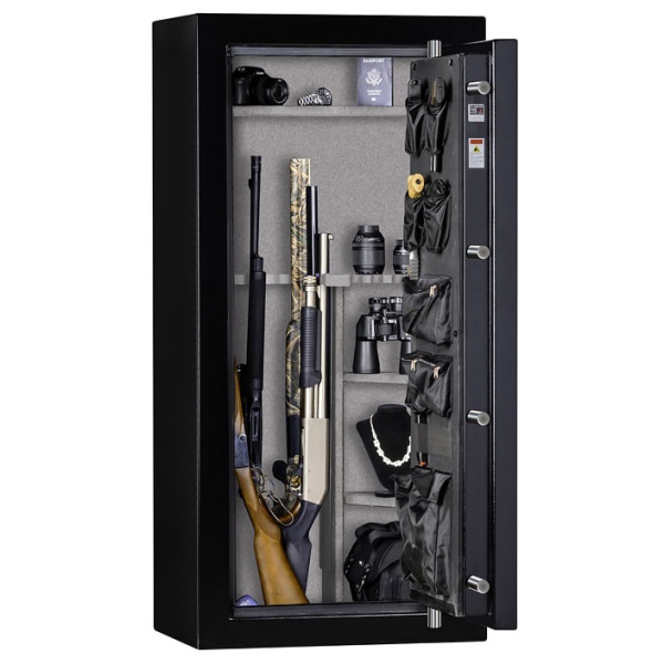 Сейф Kodiak KB19ECX EL — открытый, с ружьями.