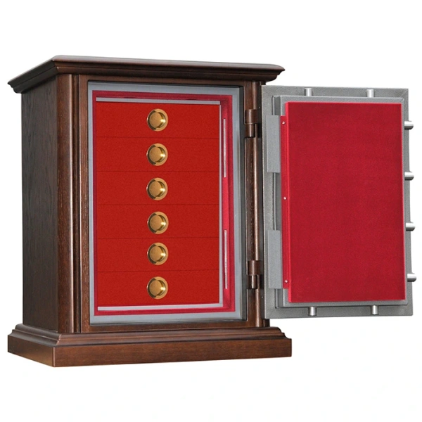 Сейф SafeWood 2978T EL Flock (вариант комплектации лотками под ювелирные украшения)