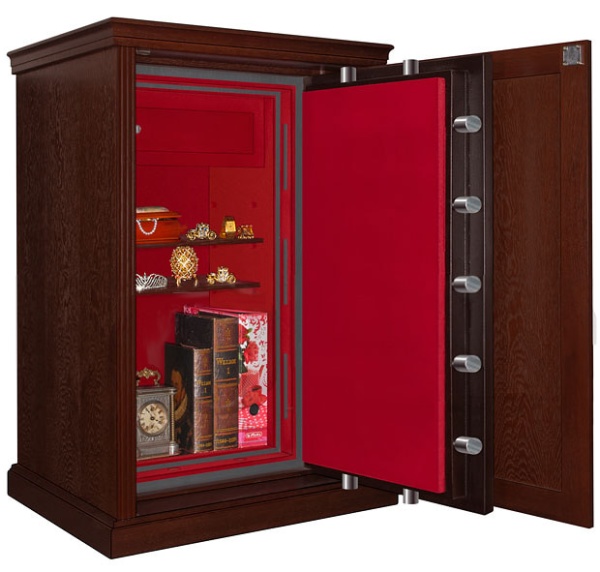 Сейф Safewood 29112T EL DS2 Flock (открытый).