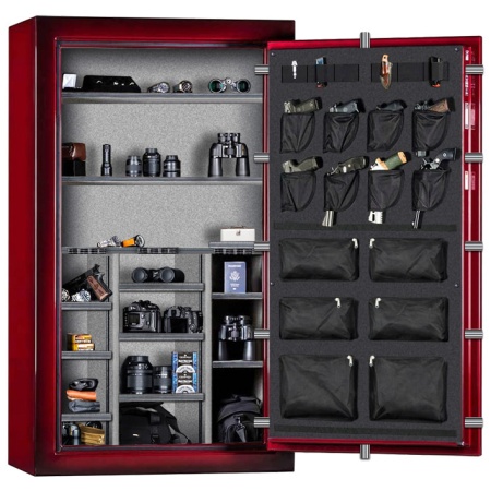 Сейф Rhino CD7242X BEL BUG BC — открытый, внутреннее устройство.