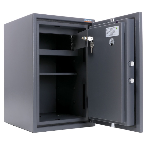 Сейф Valberg Гарант 67Т (внутреннее устройство, ригельная система)