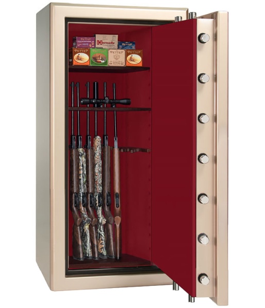 Сейф Elitsafe 56166 EL M Flock (открытый, с ложементами под ружья)