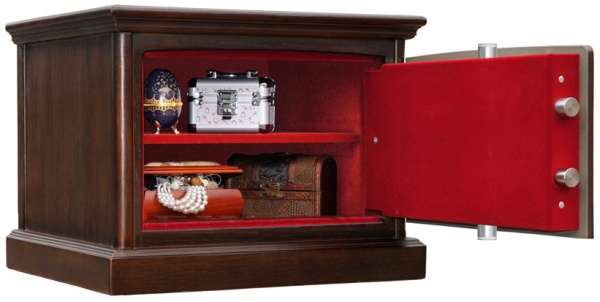 Сейф Safewood 35 EL Flock — открытый