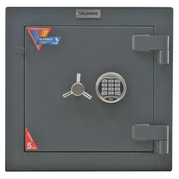 Сейф Valberg Форт-50 EL (закрытый, вид спереди)