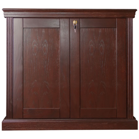 Сейф Safewood 5678T EL DS314 Flock - закрытый, выглядит как тумба.