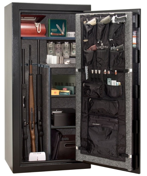 Сейф Liberty Centurion 24BKT FI EL с органайзером на двери (опция).