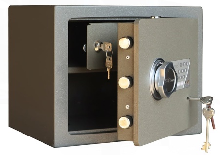 Сейф SAFEtronics NTR-22EMs (прикрытый, с открытым трейзером)