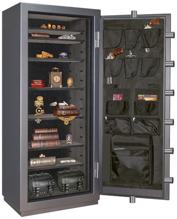 Сейф Elitsafe 3166 BME M Flock Platinum (кабинетный вариант с большими полками)