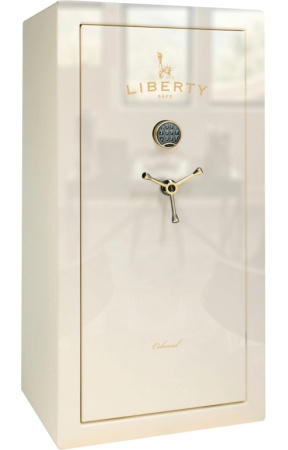 Liberty Colonial 23WTP-BR — глянцевое покрытие, цвет жемчужно белый. Фурнитура — латунь.
